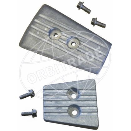 Orbitrade 1-10289 Anode Kit (Aluminium) for AQ Drive for Volvo Penta SX-A, DPS-A, DPS-B, DPS-BI